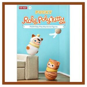 Pop Mart Pucky Roly-Poly Kitty Series Figurine